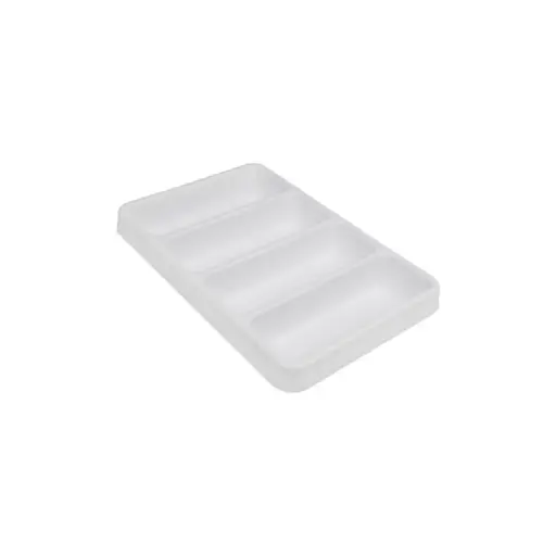 [50040] Shallow 4 Slot Drawer Organizer